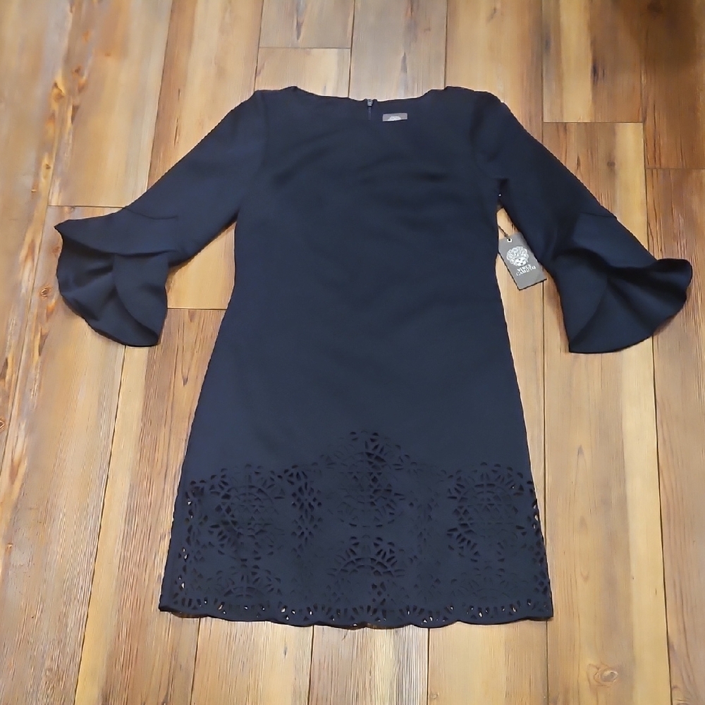 New Vince Camuto Elegant Dress with Lace Detail